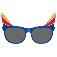 Sunglasses Winglets Sticker by Southwest Airlines