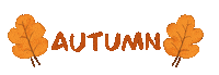 Fall Autumn Sticker