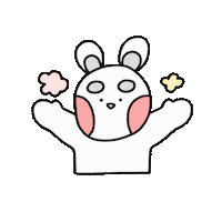 Dance Rabbit Sticker