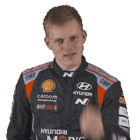 Ott Tanak Hyundai Sticker by FIA World Rally Championship