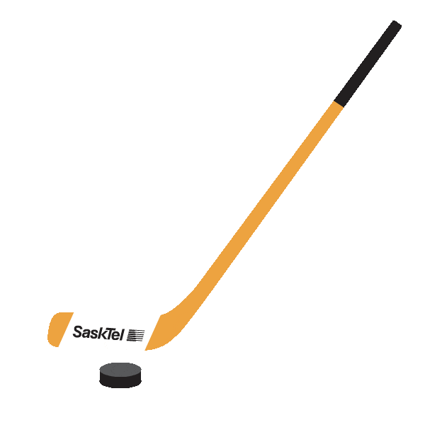 Canadian Hockey Sticker by SaskTel