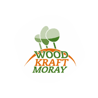 woodkraftmoray moray wood kraft woodkraft wood kraft moray Sticker