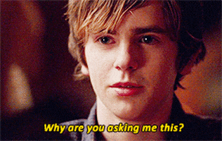 im weird freddie highmore GIF