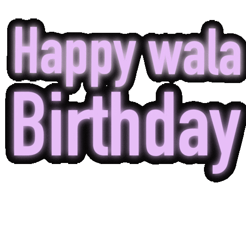 Happy Birthday Sticker