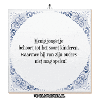 Wijsheid Spreuk Sticker by Tegelspreuken.nl