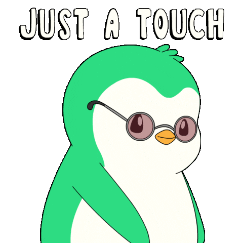 Penguin Steak Sticker by Abster