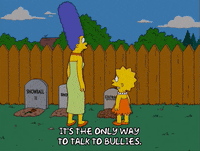 speaking marge simpson GIF