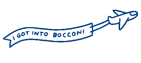 Happy Message Sticker by Bocconi University