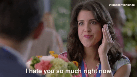 Embarrassed I Hate You GIF by Kim