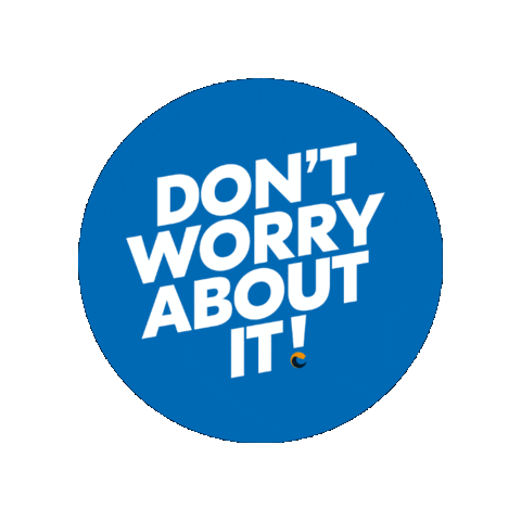 Dontworry Sticker by Oom Bigbo