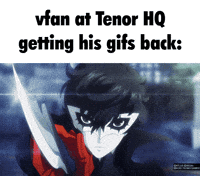 vfantastv persona 5 tenor ren amamiya akira kurusu GIF