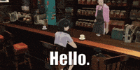 Persona 5 Hello GIF