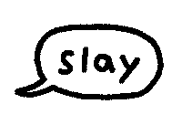 Text Saying Sticker by Lizzy Itzkowitz