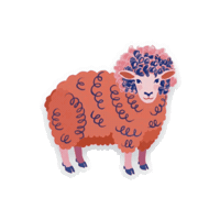 Curly Hair Sticker by Curly Me