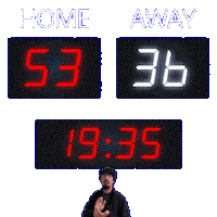36 Away Sticker