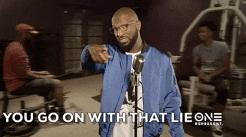 lying rickey smiley GIF by TV One