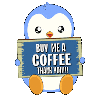 Good Morning Drinking Sticker by Pudgy Penguins