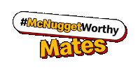 Best Friends Nuggets Sticker by McDonaldsUK