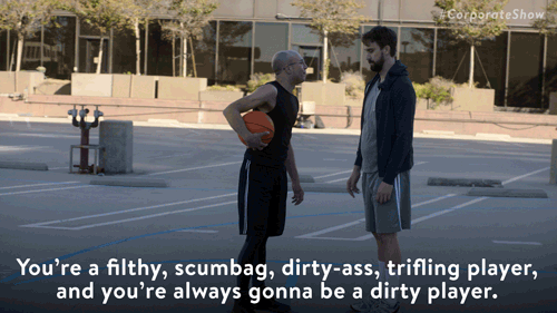 trash talk comedy GIF by Corporate