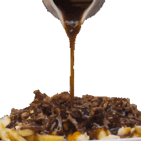 Gravy Poutine Sticker by Six Degrees North