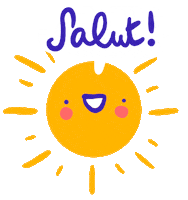 Good Morning Summer Sticker by Eledraws (Eleonore Bem)