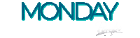 monday dia Sticker by PomboComunicaciones
