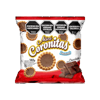Chocolate Coronitas Sticker by Galletitas Fachitas