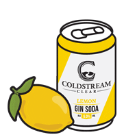 Coldstreamclear drink cheers alcohol coldstream Sticker