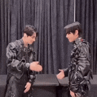 Tae Hand Shake GIF