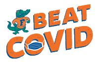 Beat Covid Sticker by UF Student Life
