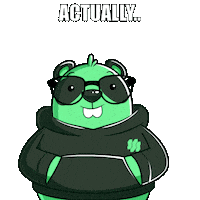 Just Saying Excuse Me Sticker by SuperVerse