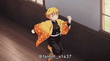 Demonslayer Running GIF