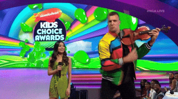 Gronk Playing Violin