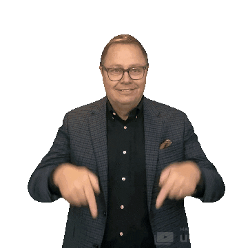 Click Here Tap Tap Sticker by burch&burch