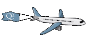 Q2vacaciones travel trip airplane airport Sticker