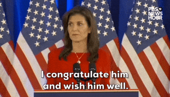 "I congratulate him."