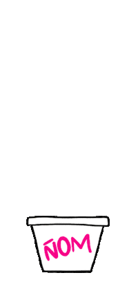 Foodie Nom Sticker