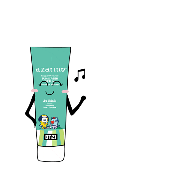 Line Sunscreen Sticker by AZARINE COSMETICS