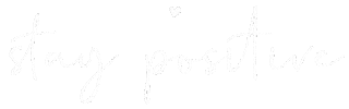 En Stay Positive Sticker by zfr38