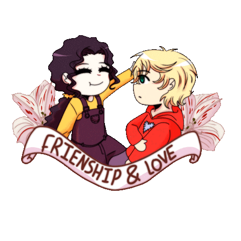 In Love Friends Sticker