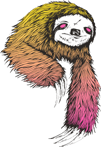 welcomeskateboards welcome sloth welcomeskateboards welcome skateboards Sticker