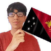 Papua New Guinea Pride Sticker