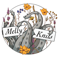 Mellyknits Sticker