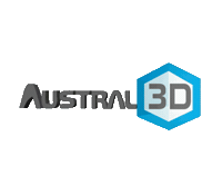 austral3d 3d gifmakers impresion3d impresion 3d Sticker