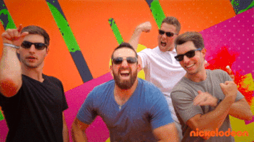 the dude perfect show nickelodeon GIF by Kids Choice Sports 2017