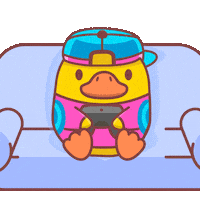 Video Games Nintendo Sticker by FOMO Duck