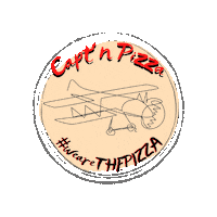 Captnpizza pizza captnpizza Sticker