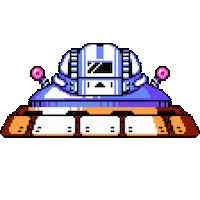 8 Bit Pixel Sticker