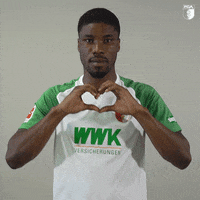 Football Love GIF by FC Augsburg 1907