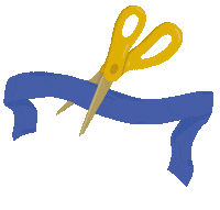 New Orleans Scissors Sticker by New Orleans Women's Leadership Conference